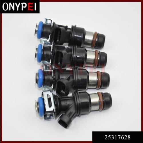 4x Fuel Injector 25317628 For Buick Cadillac Hummer Chevrolet GMC 4.8 5.3 6.0