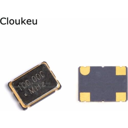 7050 100MHz 25PPM 3.3V SMT Active crystal oscillator 5070 Resonator 5*7mm