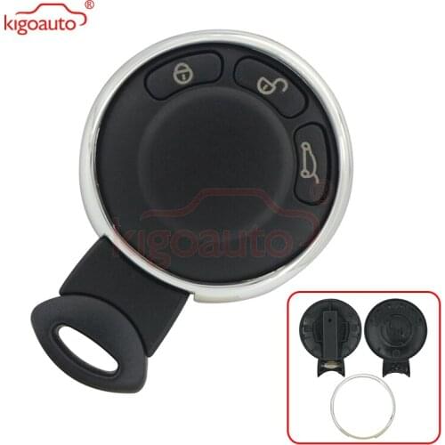 Kigoauto Smart key case keyless entry 2007 2008 2009 2010 2011 IYZKEYR5602 for Mini Cooper 3 button