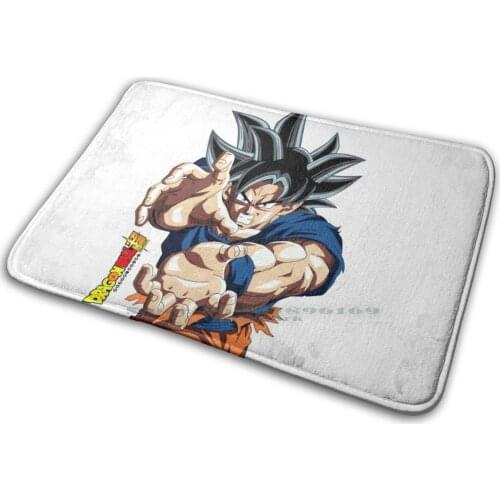 Son Ultra Instinct Mat Rug Carpet Anti-Slip Bedroom Entrance Door Mat Son Super Ultra Instinct Form Manga Anime Japan Japanese