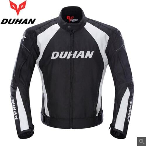 Anti-fall Winter 600D Oxford off road motorcycle biker jacket & protection,DUHAN Moto racing jackets clothes Black M L XL XXL