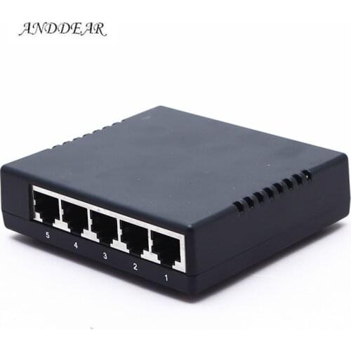VV4 passive 5 Port Poe Switch 12V 4/5+ 7/8- ethernet 10/100Mbps switch poe 4 port power for cctv camera ip cameras