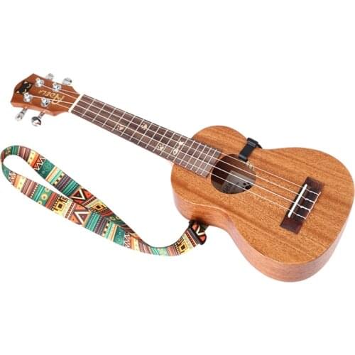 Adjustable Ukulele Guitar Strap Ethnic Style Manufacturer Wholesale Ukulele Hook Strap Instrumentos Musicales Guitar Accessories