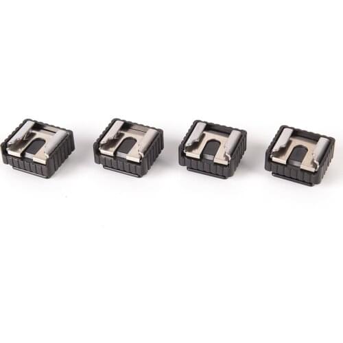 For Studio Light Stand Tripod For Canon 580EX II/580EX/550EX Flash Hot Shoe Mount Adapter of 1/4" Screw Thread