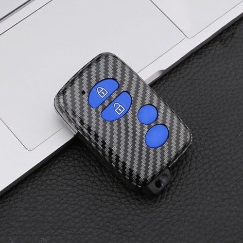 Silicone Car Key Case Cover For Toyota Land Cruiser Prado 150 Camry Prius Crown For Subaru 2013 2014 Foreste Outback XV legacy
