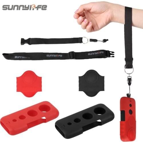 Insta360 One X Protective Case Lens Silicone Case Scratchproof Protector Cover Neck Strap Lanyard for Insta360 One X Accessories
