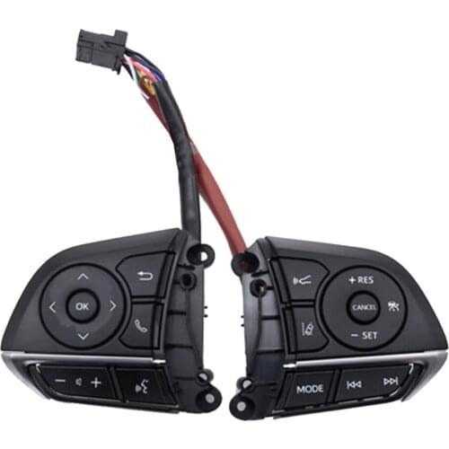 Superior Version Auto Bluetooth Steering Wheel Buttons Switch For Toyota