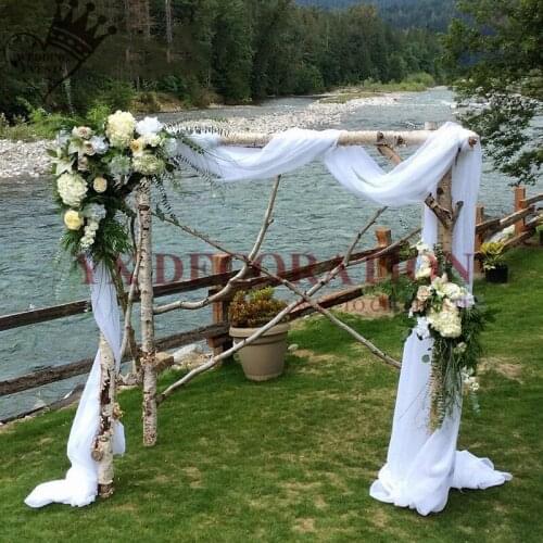 1.4x6m Ice Silk Panel Drapey Wedding Arch Draping Fabric For Ourdoor Wedding Backdrop Curtain Decoration