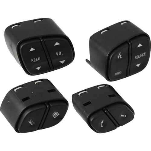 1Set Car Steering Wheel Control Button for Chevrolet Avalanche 03-06 40x30mm