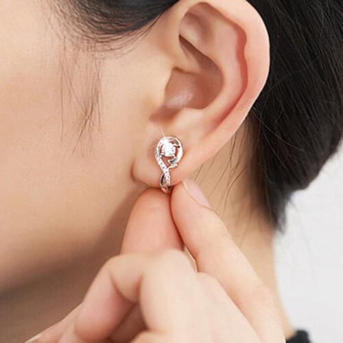 1 Pair Earrings Slimming Stud Health Earring Weight Loss Magnetic Jewelry