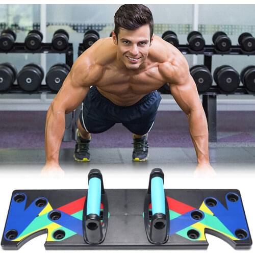 9 in 1Multi-functional Push Up Rack Board Exercise Men Women Fitness ABS abdominal Muscle Body Building Push-up Stands Equipment