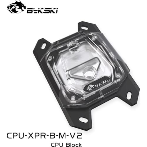 Bykski CPU Water cooler for ryzen 5 3600 ryzen 5/3/7 AM4/AM3 Water Block CPU water block Support SNCY Motherboard Radiator