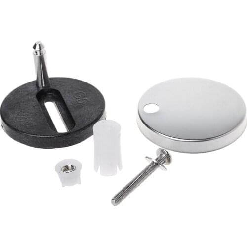 D0AC 2Pcs Top Fix WC Toilet Seat Hinges Fittings Quick Release Cover Hinge Screw