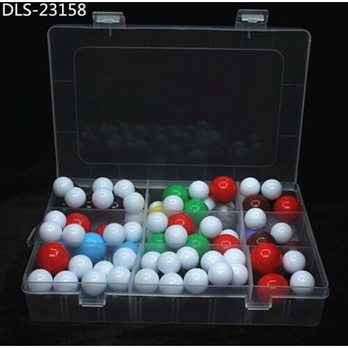 DLS-23158 molecular model 158pcs 23mm Dia. Organic Chemistry molecules Structure Model for Chemistry Teaching ship with box