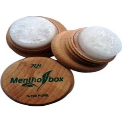 RB Menthol Stone ( Mentholbox ) Massage For Migraines Headaches Spa Miracle %100 Natural Product 7 Gr - Free Shipping
