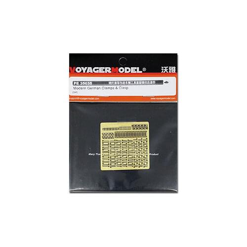 KNL HOBBY Voyager Model PE35035 modern German combat vehicle tools fastening lock modification (GM)