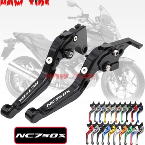 CNC Folding Extendable Motorcycle Brake Clutch Levers For HONDA NC 750 X NC750X NC 750X 2016 2017