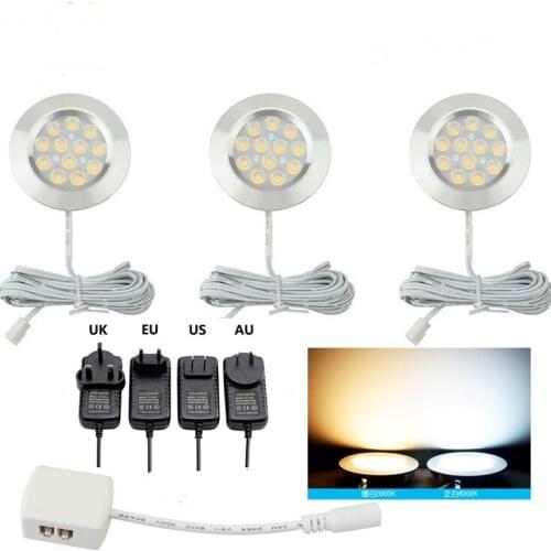 Spot LED Slim Embedded Spotlight Ceiling Downlight 110V-220V Kitchen Cabinet Display Bathroom Light Built-in