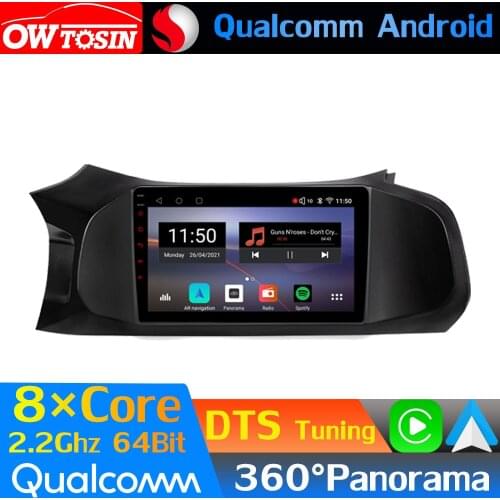 Qualcomm 8Core Android Car Media For Chevrolet Chevy Onix 2012-2019 GPS 360 Panoramic Radio CarPlay Auto DTS HIFI Optical HDMI
