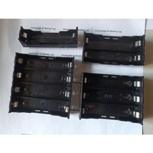 Pin type PCB-DIP 18650 1 2 3 4 Battery holder box base - 18650 batteries 3.7V