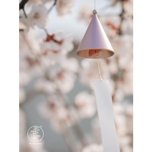 Japanese Wind Chimes Fresh Girl Heart Balcony Garden Courtyard Summer Car Bell Pendant Single