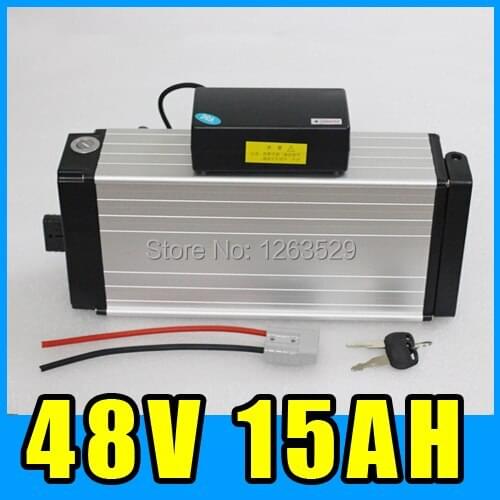 48V 15AH Rear rack Lithium Battery 48v ebike battery