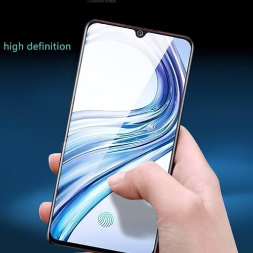 100 pcs a lot Glass Screen Protector Full Cover Tempered Glass For VIVO X27 Pro For X27 IQ00 Protective Glass Film