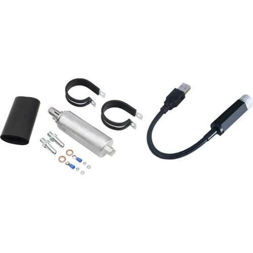 255LPH External Inline FUEL PUMP GSL392 GSL-392 with Car Roof Star Night Light Portable Adjustable USB Flexible