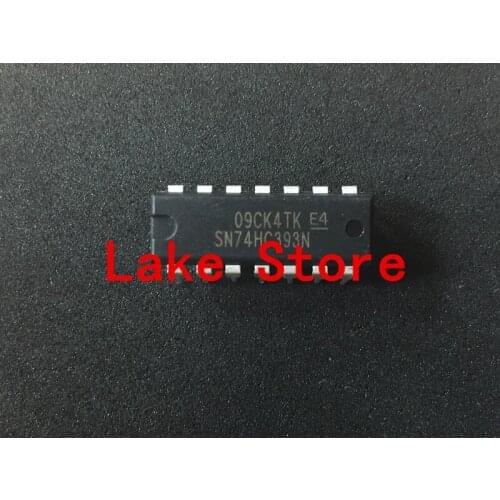 5 unids/lote 74HC393 74HC393N 74HC393AP SN74HC393N DIP HD74HC393P