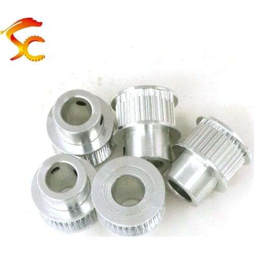 5pcs 3D Printers Parts printer pulley GT2 32 teeth bore 6mm 6.35mm 10mm 2GT 32teeth timing pulley fit for GT2 belt width 10mm