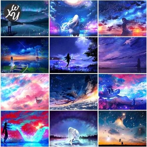 Diamond Art for Adults Landscape Full Drill Mosaic Round Square Rhinestones Accessories Embroidery Cross Stitch Kits Home Decor