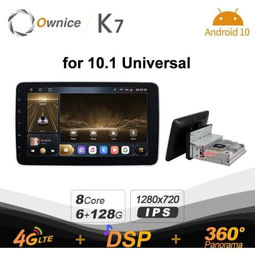 K7 Ownice 6G+128G Android 10.0 Car Radio For Kia Nissan almera qashqai juke Multimedia DVD 4G LTE GPS Navi 360 BT 5.0 Carplay