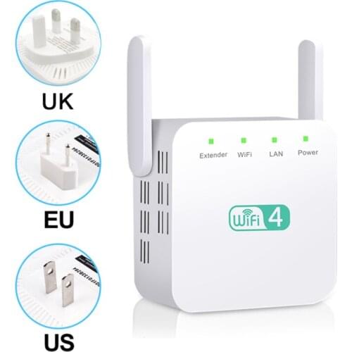 Wireless WiFi Repeater Extender 300Mbps Signal Amplifier 802.11N Wi Fi Booster Long Range Repiter Wi-fi Repeater Access Point