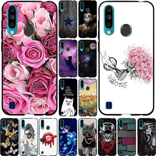Case For ZTE Blade A7 2020 Cover Silicone Soft TPU Phone Cases For ZTE Blade A7 2019 Case Back Covers Luxury Cute Cat Protective