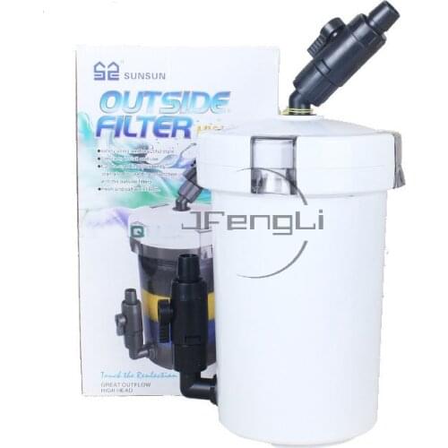 SUNSUN Filter Mini 2.3L External Pre-filter HW603 Aquarium for Fish Tank Plant Cotton Nano