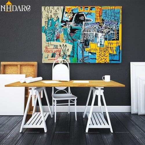 Graffiti Poster Abstract Posters And Prints Graffiti Wall Art Canvas Painting Wall Pictures For Living Room Unframed Giclee Art