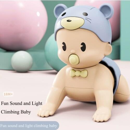 Baby Learn Crawling Doll Baby Toddler Toys Fun Climbing Baby Early Education Puzzle Toys Learning Crawling Guide Doll Best Gift