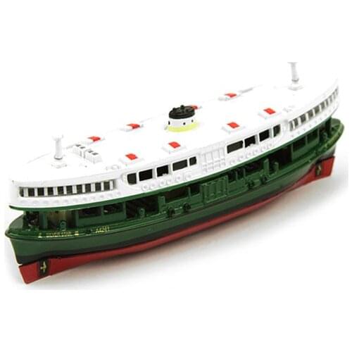 Diecast 1/64 Model Tiny HONG KONG Star Ferry Model Alloy Toy Car Miniature Collection for Boys Girls Toy Gift Toys for Kids