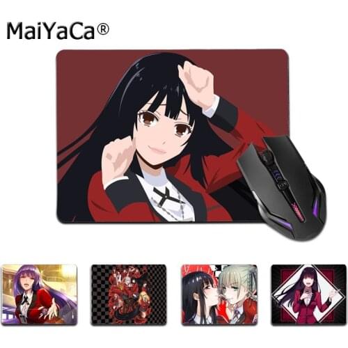 Maiyaca Top Quality Anime Kakegurui Durable Rubber Mouse Mat Pad Top Selling Wholesale Gaming Pad mouse