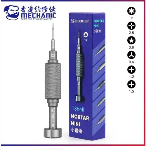 Mechanic iShell Precision Screwdriver Kit Built-in Magnetic Screw Driver High Hardness Maintenance Device For Phone Watch Repair