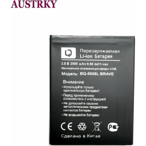New High Quality BQ-5008L BRAVE Battery for BQ BQ-5008L BRAVE BQ 5008L phone + Track code