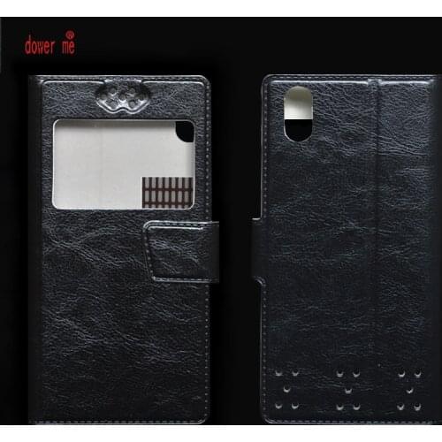 Dower me For Lava Z41 New Fashion PU Leather Flip Case Cover