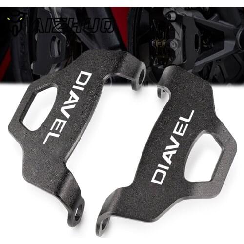 Motorcycle Front Caliper Guard Aluminum Accessories FOR Ducati Diavel 1260 S DIAVEL 1260S 2019 2020 Brake Caliper Guard Cover