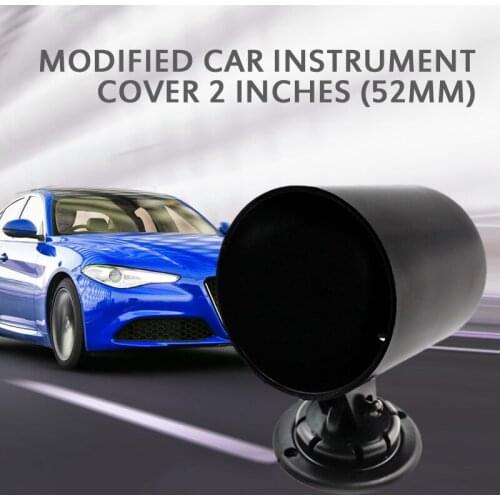 Plastic 2" 52mm Car Instrument Rack Mount Holder Single Hole Modified Car Motorcycle Meter Pods Mount Holder