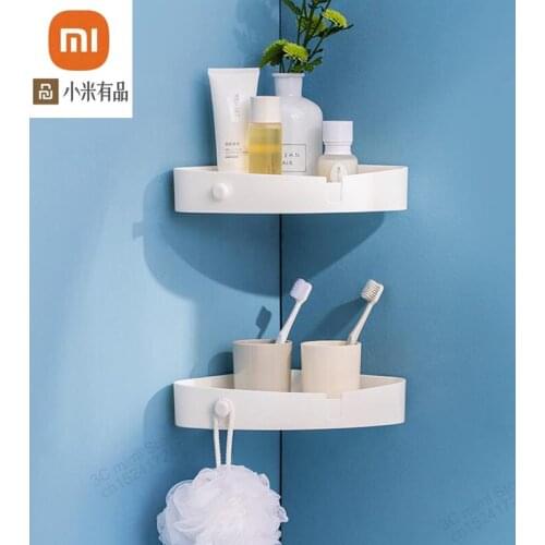 Xiaomi Bathroom shelf free punching toilet bathroom wall hanging storage box bathroom multifunctional box home