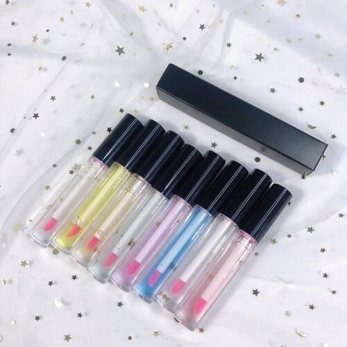 Transparent Lip Enrichment Lip Plumper Gloss Private Label No Label Nutritious Plump And Moist Bulk Lipgloss Wholesale No Logo