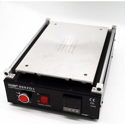 Mobile Phone Screen Repair Screen Separation 800W Built-in Vacuum Pump BOZAN 968ZD+ LCD Screen Within 14 Inches Vacuum Separator
