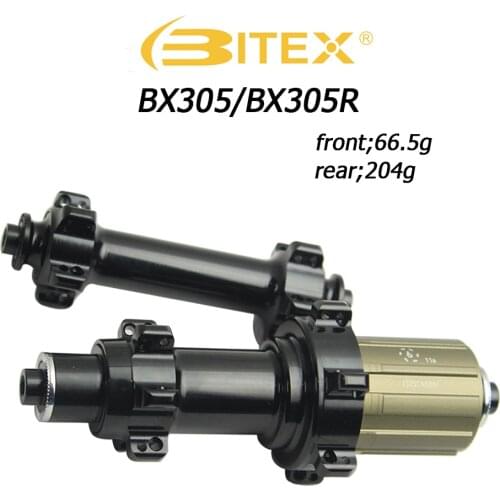 Light hub Bitex 305F/305R hub weight 274, straight pull, Shimano/ campagnolo freebody