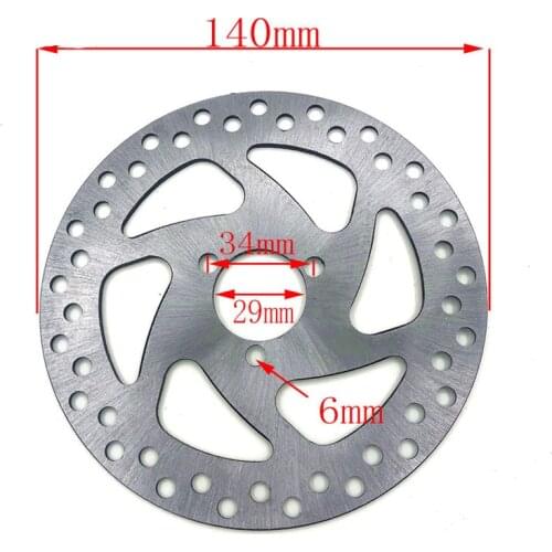 Gas Electric Scooter Brake Disc 140mm/29mm For 47cc 49cc 2 Stroke Pocket Bike Mini Dirt Bike ATV Quad Mini Motorcycle