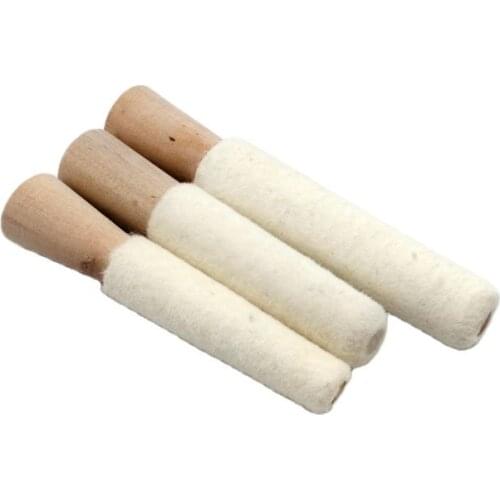 Felt Inside Ring Polishing Stick Tools for Jewelry 3inch 4inch Buff Stick